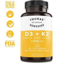 D3 + K2 (120 Capsules)