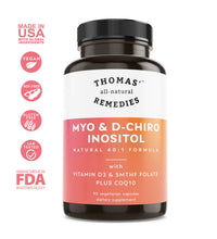 Myo and D-Chiro Inositol (90 Capsules)